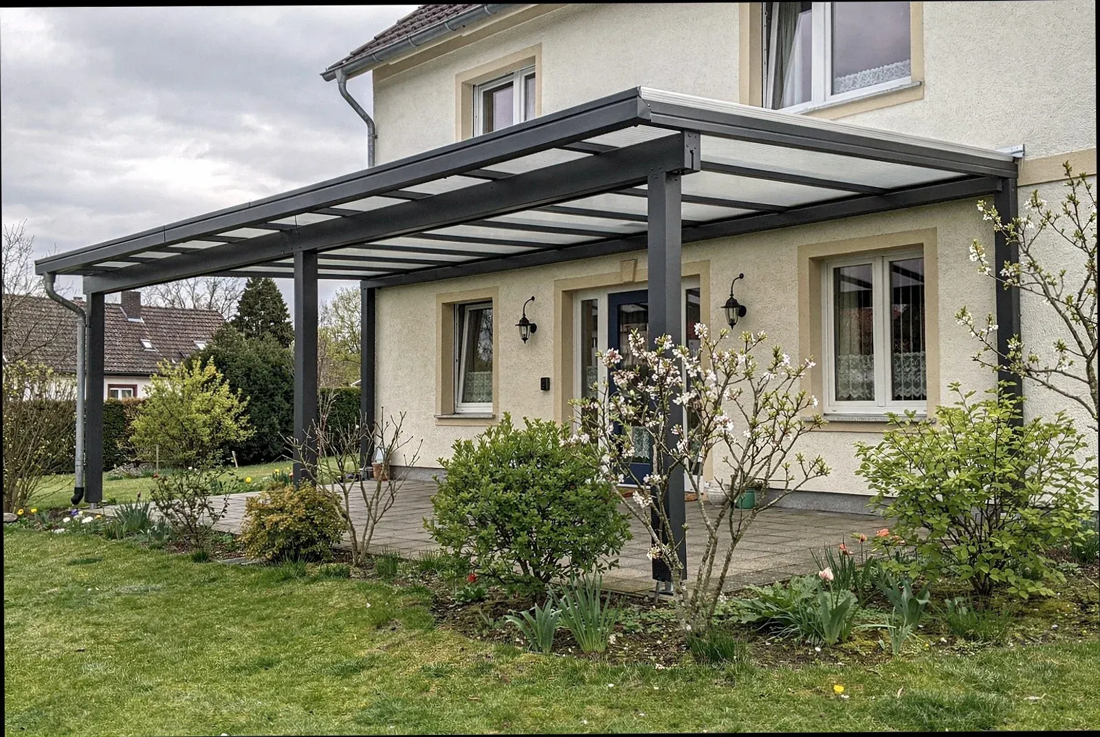 Alu-Terrassenüberdachung in Koblenz